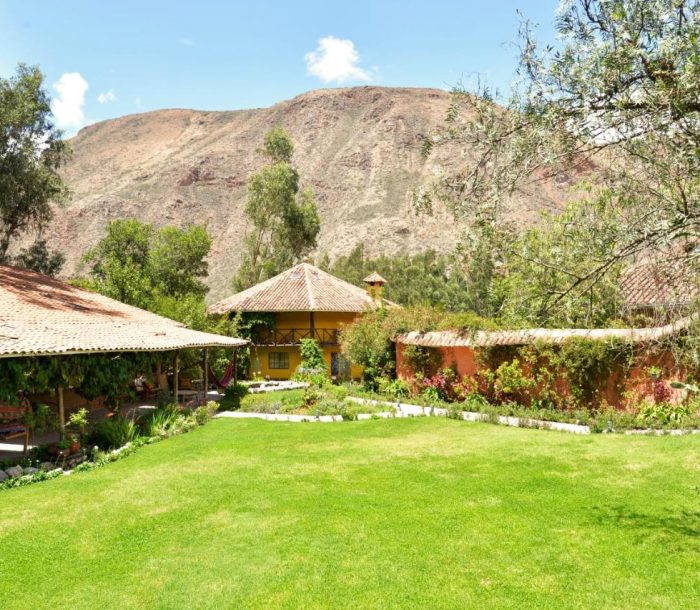 Hotel with garden