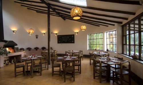 Nice, bright and spacious dinning hall
