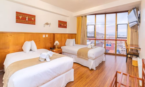 Spacious rooms
